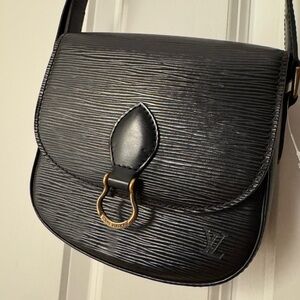 Black Louis Vuitton PM Epi St. Cloud Crossbody